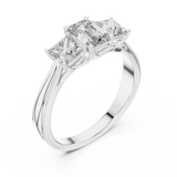 Ladies Ring LR-0034 - White Gold - Image