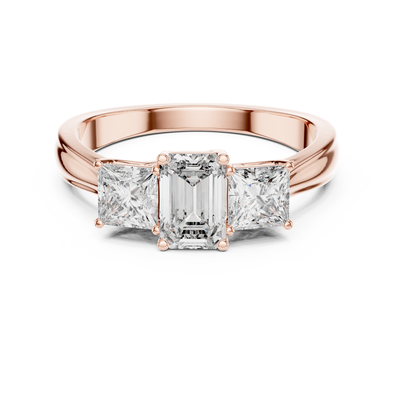 Ladies Ring LR-0034 - Rose Gold - Image
