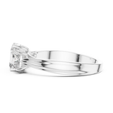 Ladies Ring LR-0034 - White Gold - Image