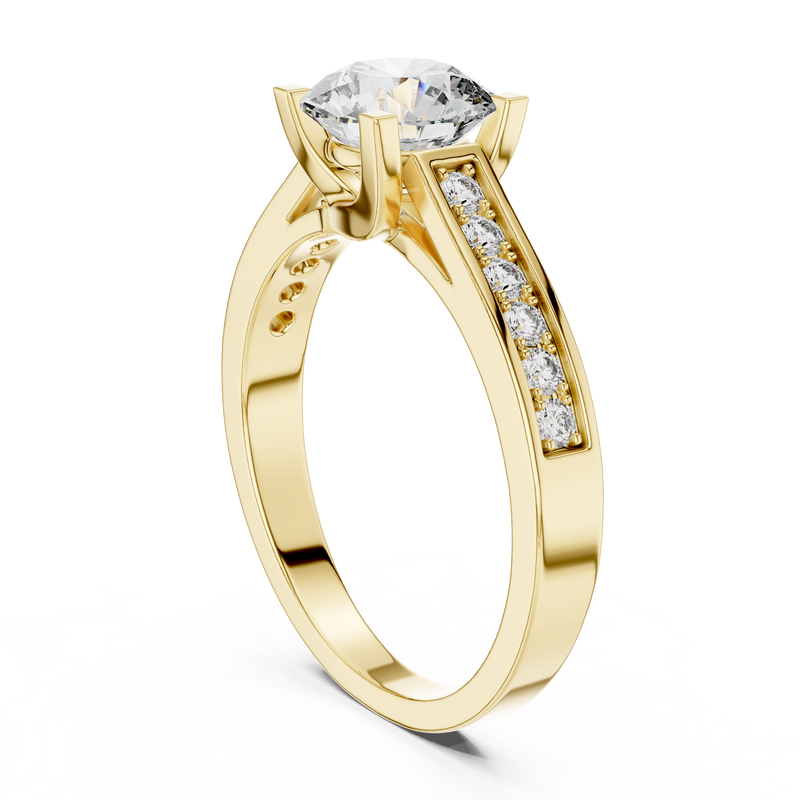 Ladies Ring LR-0035 - Yellow Gold - Image