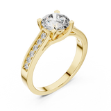 Ladies Ring LR-0035@7 - Yellow Gold - Image