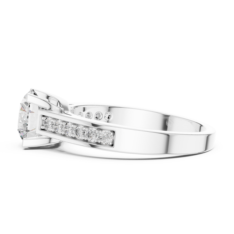 Ladies Ring LR-0035 - White Gold - Image