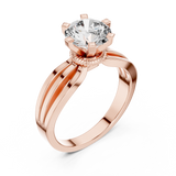 Ladies Ring LR-0036 - Rose Gold - Image