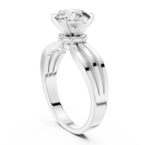 Ladies Ring LR-0036 - White Gold - Image