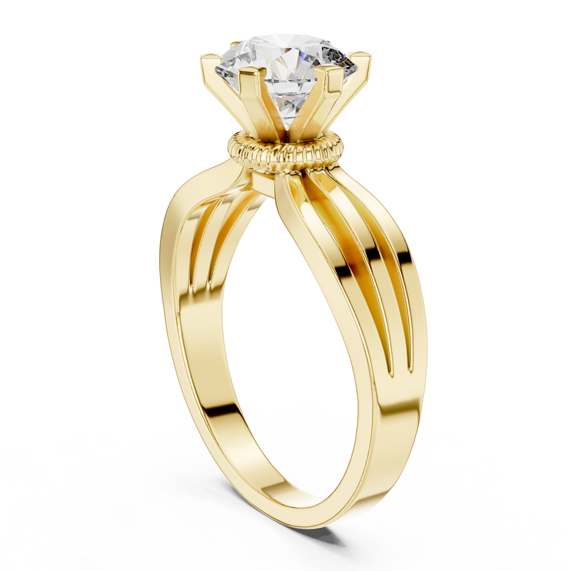 Ladies Ring LR-0036 - Yellow Gold - Image