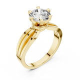 Ladies Ring LR-0036 - Yellow Gold - Image