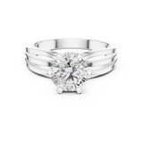 Ladies Ring LR-0036 - White Gold - Image