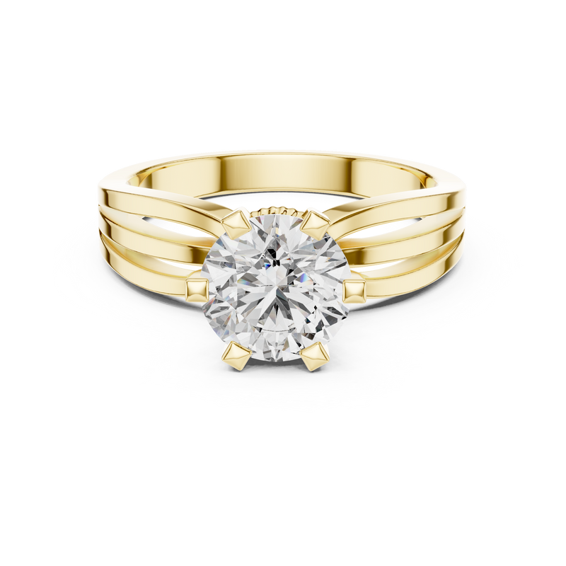 Ladies Ring LR-0036 - Yellow Gold - Image