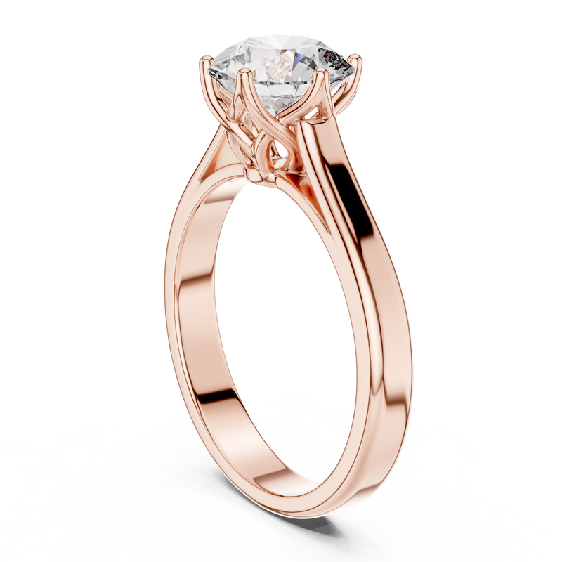 Ladies Ring LR-0037@7 - Rose Gold - Image