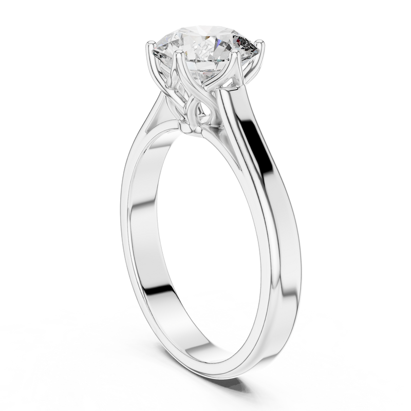 Ladies Ring LR-0037@7 - White Gold - Image