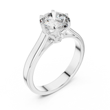 Ladies Ring LR-0037@7 - White Gold - Image