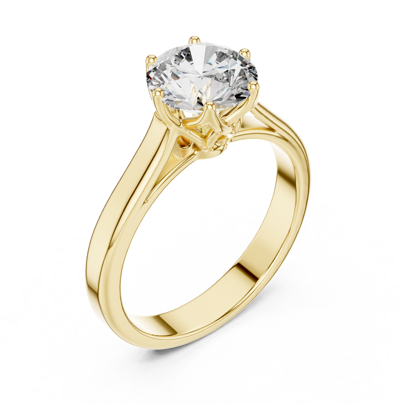 Ladies Ring LR-0037@7 - Yellow Gold - Image