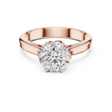 Ladies Ring LR-0037@7 - Rose Gold - Image