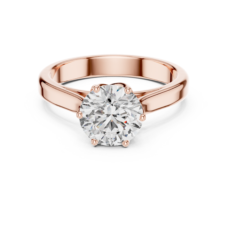 Ladies Ring LR-0037@7 - Rose Gold - Image