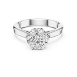 Ladies Ring LR-0037@7 - White Gold - Image