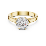 Ladies Ring LR-0037@7 - Yellow Gold - Image