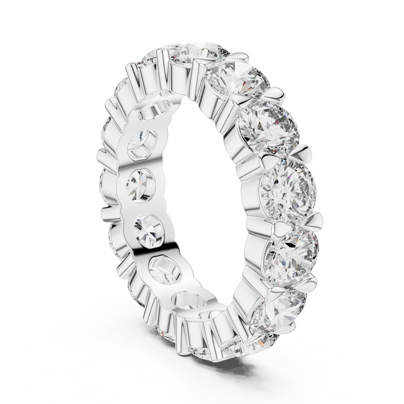 Ladies Ring LR-0040@7 - White Gold - Image