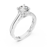 Le Dis Ring LR-0044@7 - White Gold - Image