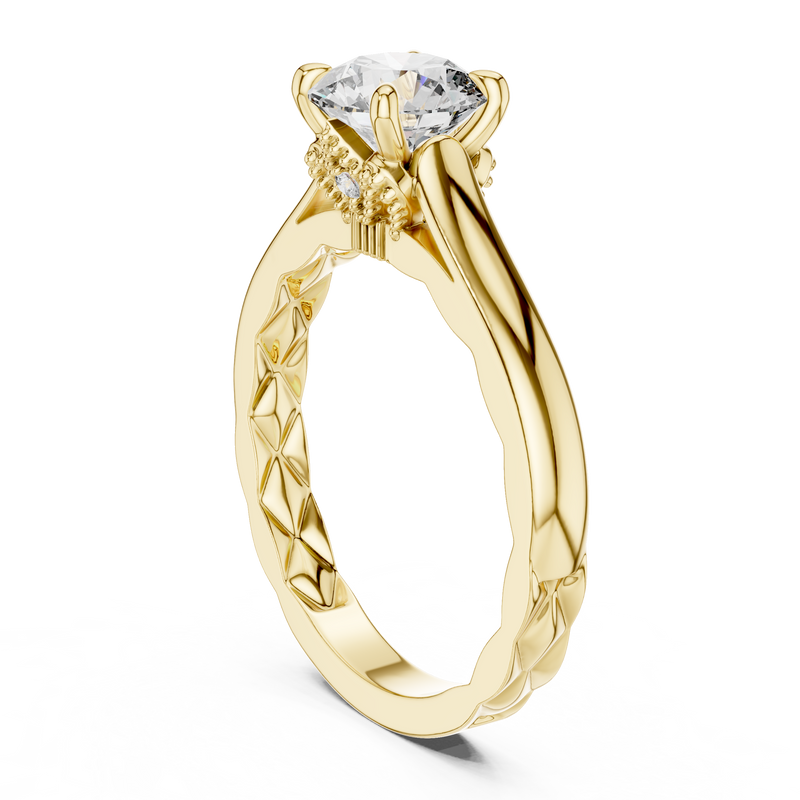 Ladies Ring LR-0044@7 - Yellow Gold - Image