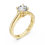 Ladies Ring LR-0044@7 - Yellow Gold - Image