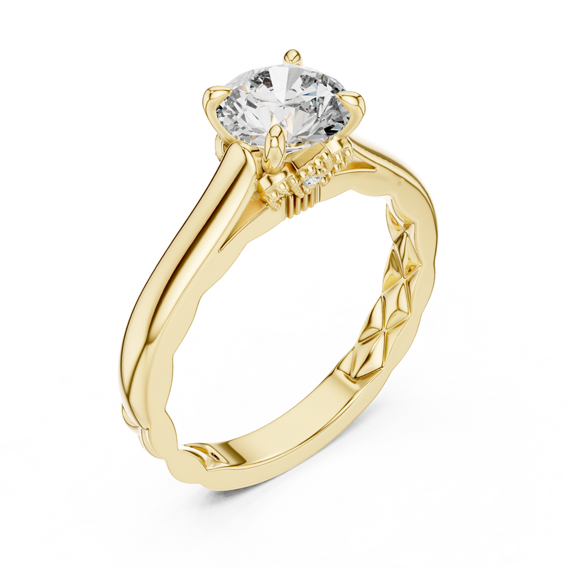 Ladies Ring LR-0044@7 - Yellow Gold - Image