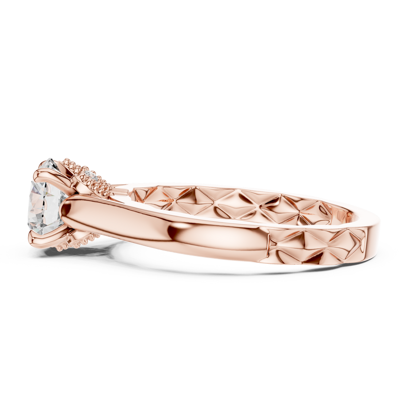 Le Dis Ring LR-0044@7 - Rose Gold - Image