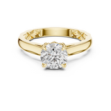 Ladies Ring LR-0044@7 - Yellow Gold - Image