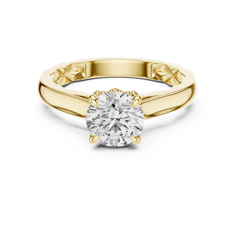 Ladies Ring LR-0044@7 - Yellow Gold - Image