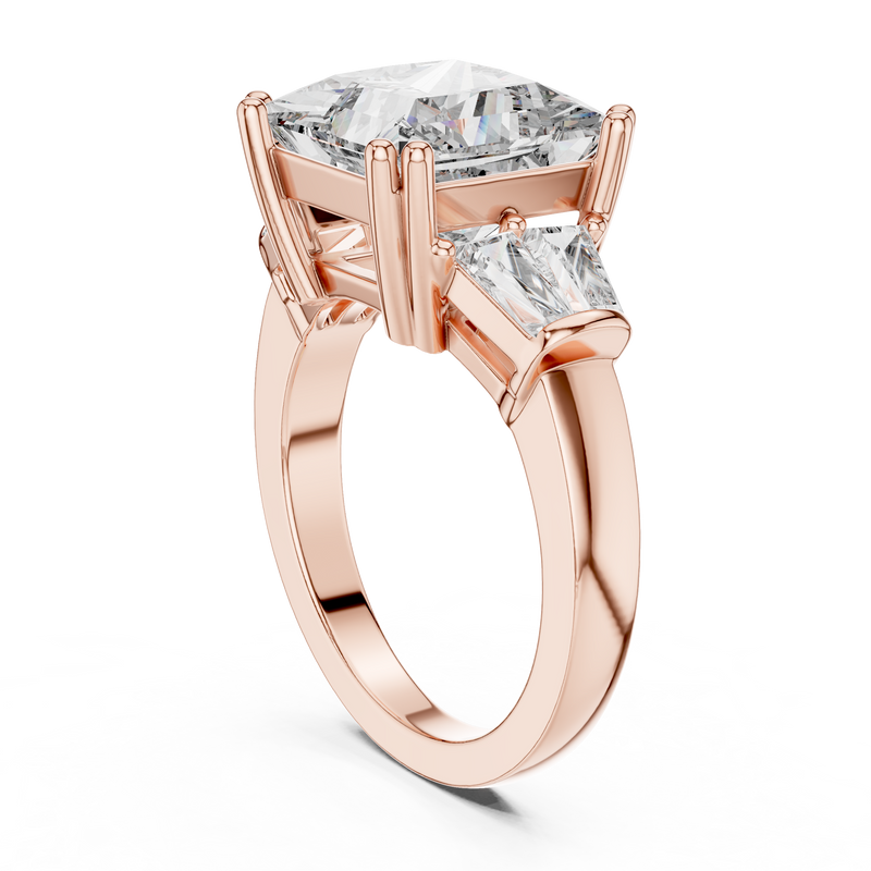 Ladies Ring LR-0046@7 - Rose Gold - Image