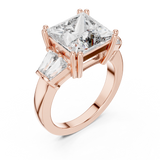 Ladies Ring LR-0046@7 - Rose Gold - Image