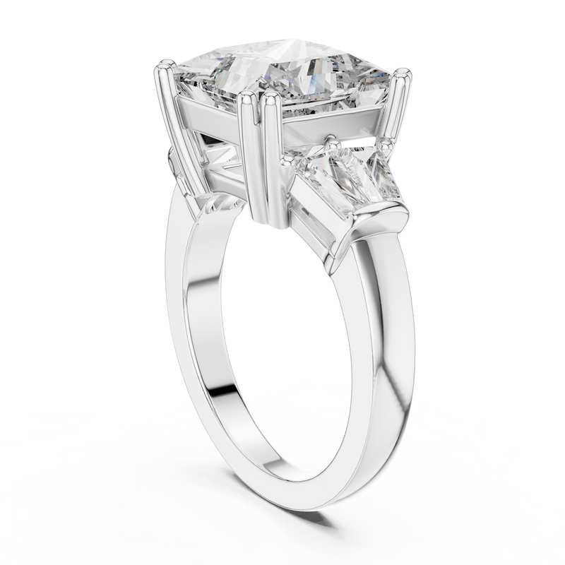 Ladies Ring LR-0046@7 - White Gold - Image
