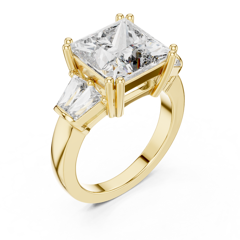 Ladies Ring LR-0046@7 - Yellow Gold - Image