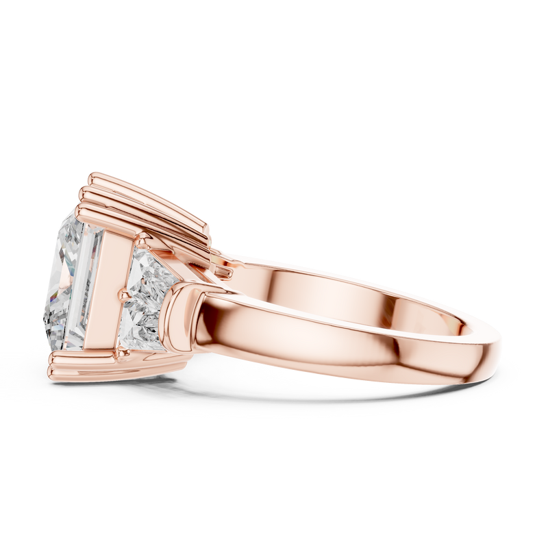 Ladies Ring LR-0046@7 - Rose Gold - Image