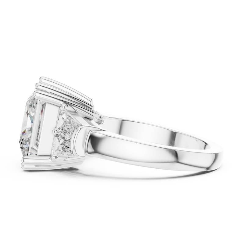 Ladies Ring LR-0046@7 - White Gold - Image