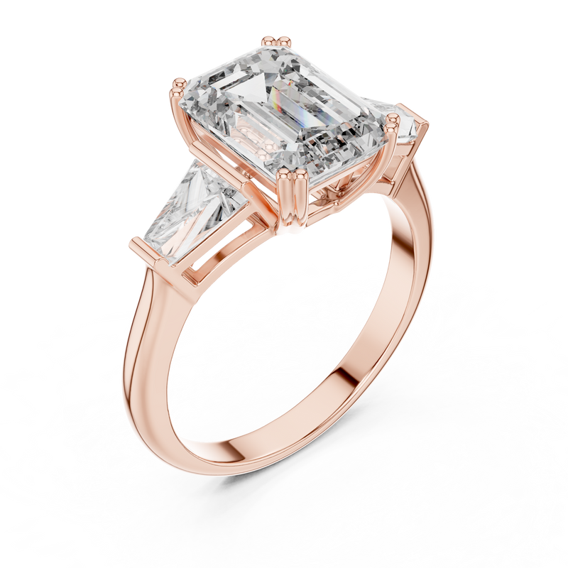 Ladies Ring LR-0047@7 - Rose Gold - Image