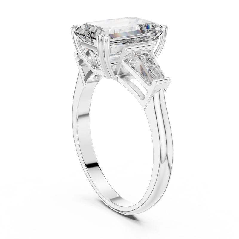 Ladies Ring LR-0047@7 - White Gold - Image