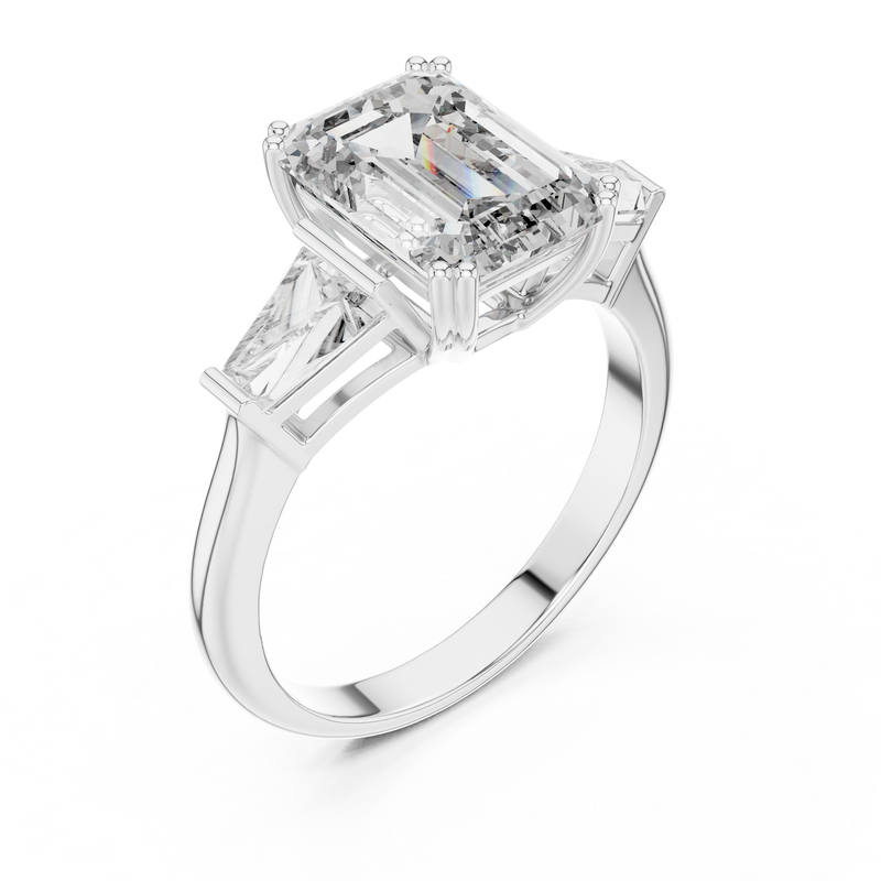 Ladies Ring LR-0047@7 - White Gold - Image