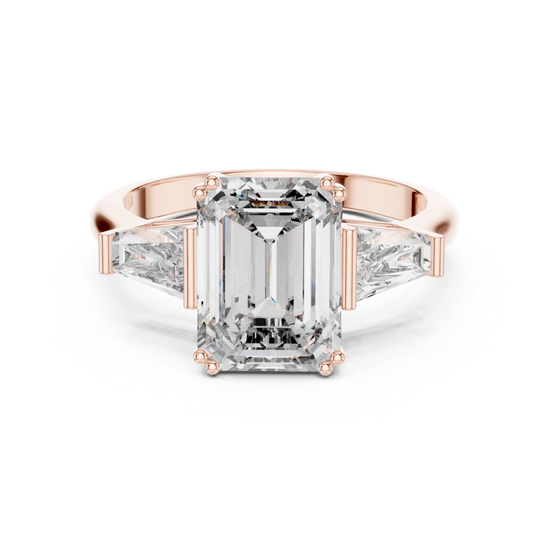 Ladies Ring LR-0047@7 - Rose Gold - Image