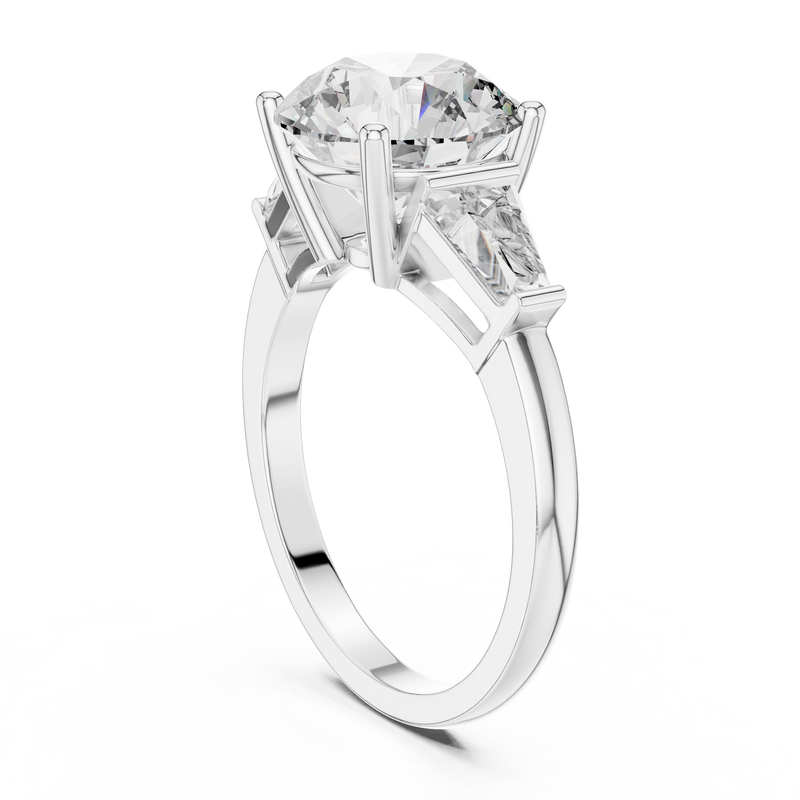 Ladies Ring LR-0048@7 - White Gold - Image