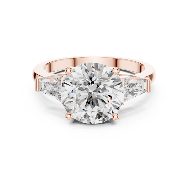 Ladies Ring LR-0048@7 - Rose Gold - Image