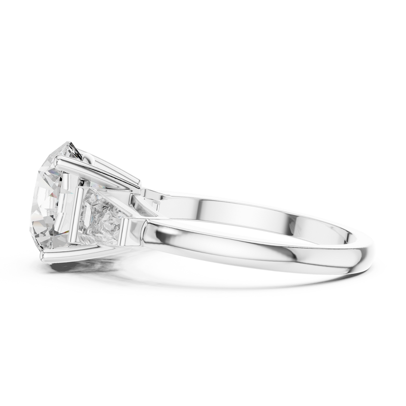 Ladies Ring LR-0048@7 - White Gold - Image