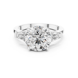 Ladies Ring LR-0048@7 - White Gold - Image