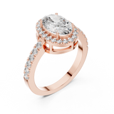 Ladies Ring LR-0050@7 - Rose Gold - Image