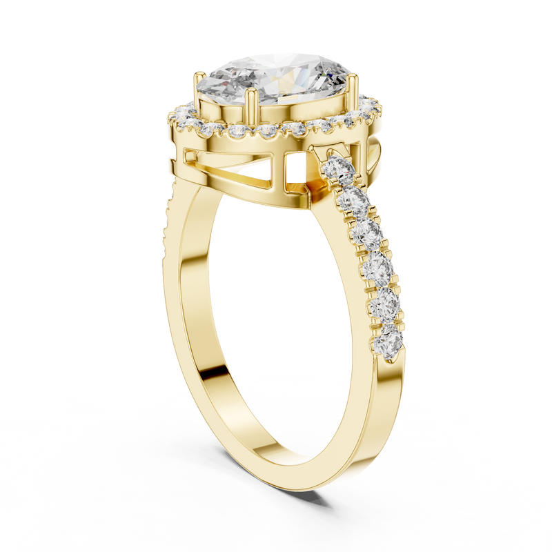 Ladies Ring LR-0050@7 - Yellow Gold - Image