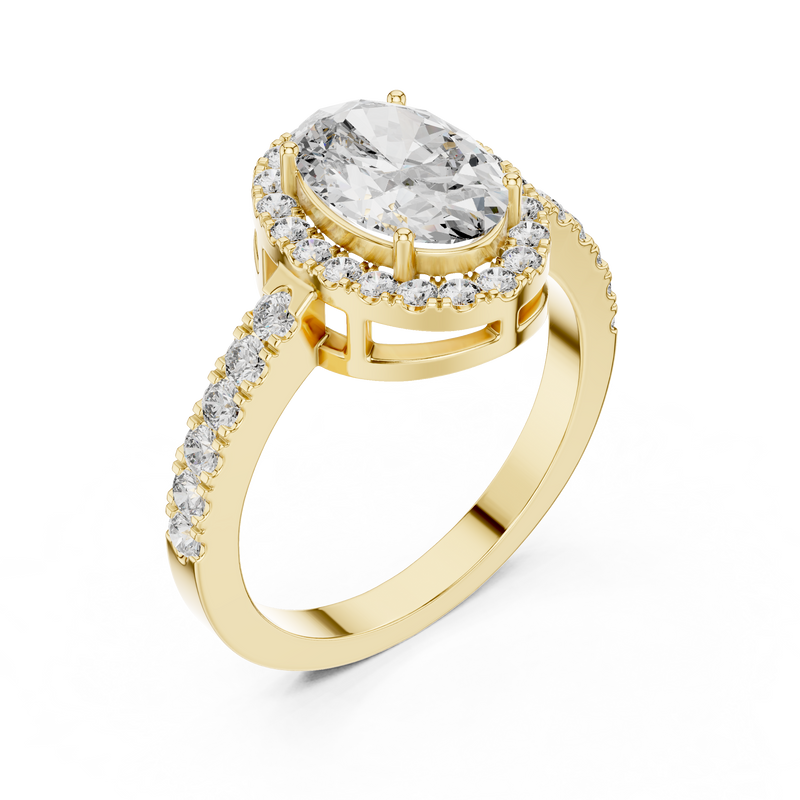 Ladies Ring LR-0050@7 - Yellow Gold - Image
