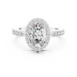 Ladies Ring LR-0050@7 - White Gold - Image