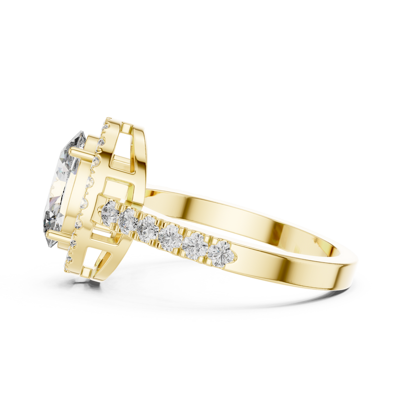 Ladies Ring LR-0050@7 - Yellow Gold - Image