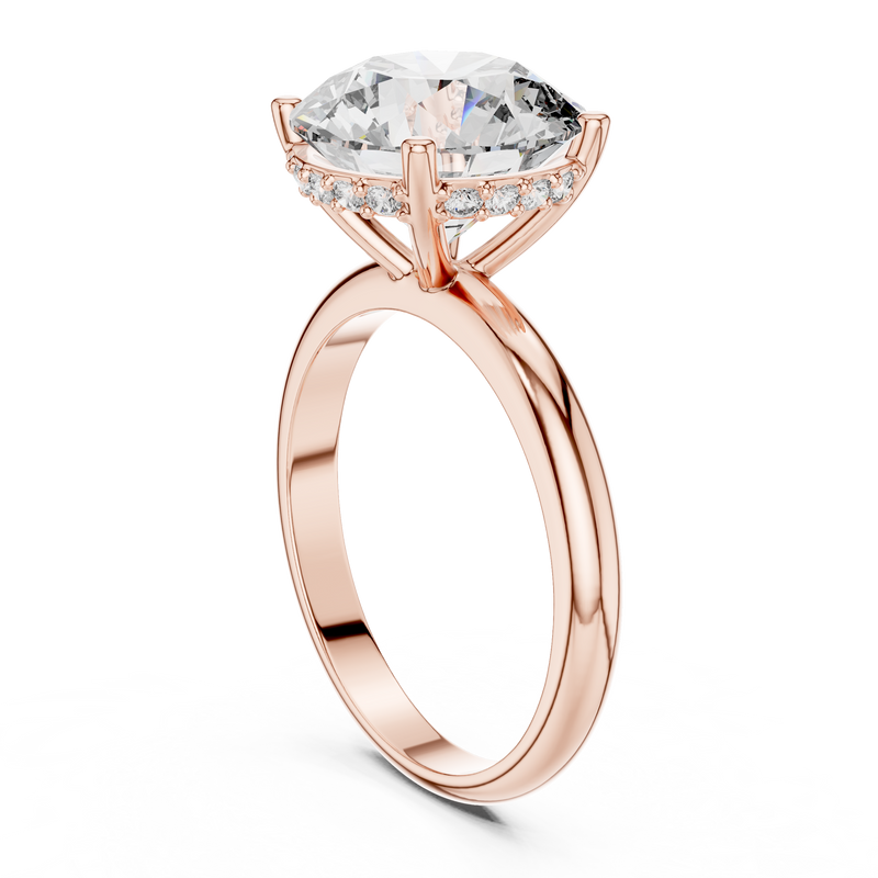 Ladies Ring LR-0051@7 - Rose Gold - Image