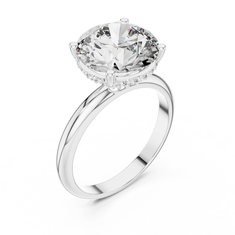 Ladies Ring LR-0051@7 - White Gold - Image