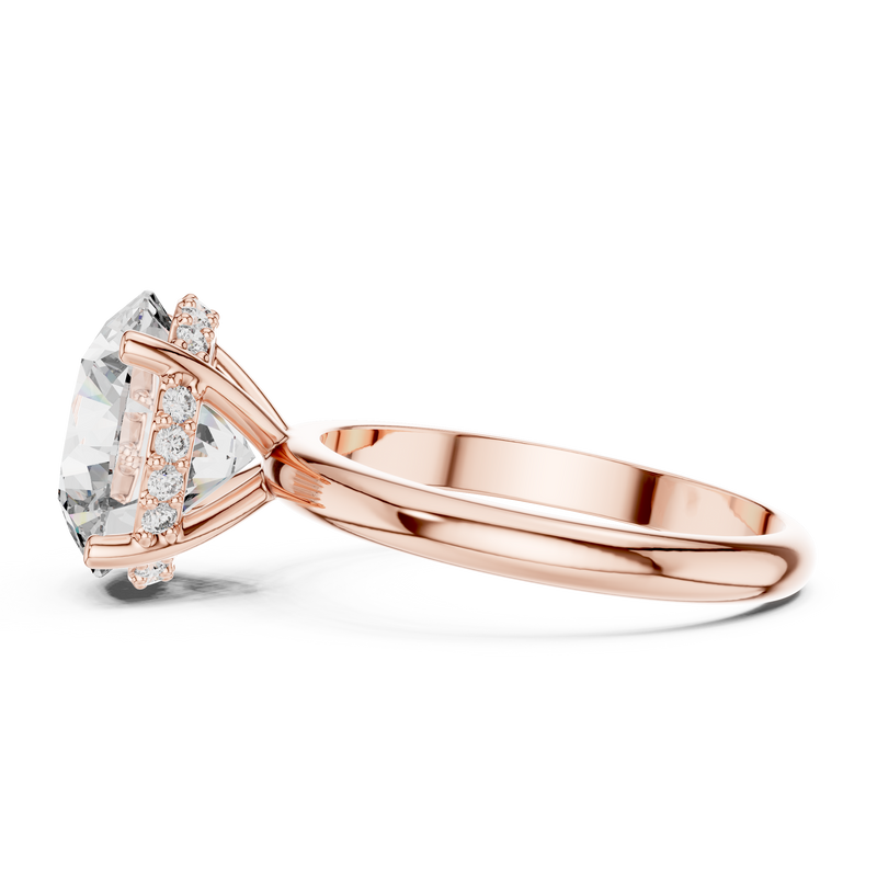 Ladies Ring LR-0051@7 - Rose Gold - Image